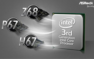 ASRock อัพเดท Gen3 ให้  Z68,P67,H67