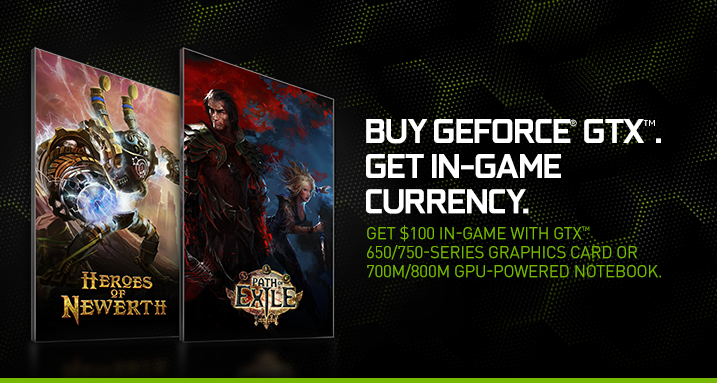 NVIDIA จัดโปรโมชั่น Bundle กับเกม HoN และ POE