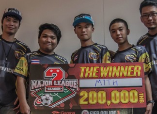 MiTH คว้าแชมป์ประเทศไทย FIFA Online 3 ประเภททีมประจำปี 2014