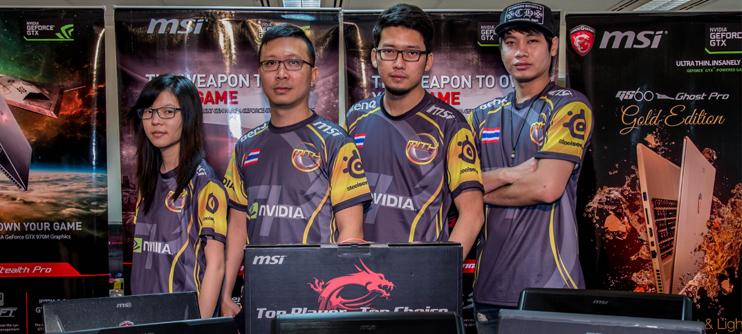 MSi มอบ Gaming Notebook ให้ MiTH เพื่อใช้ในการแข่งและซ้อมตลอดปี 2015