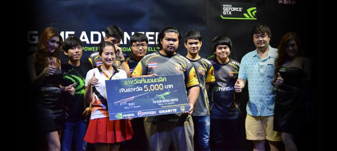MiTH.Charger แชมป์ในงาน NVIDIA & GIGABYTE Gamer Meeting @Korat